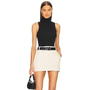 Helsa mini skirt in cream *brand new*